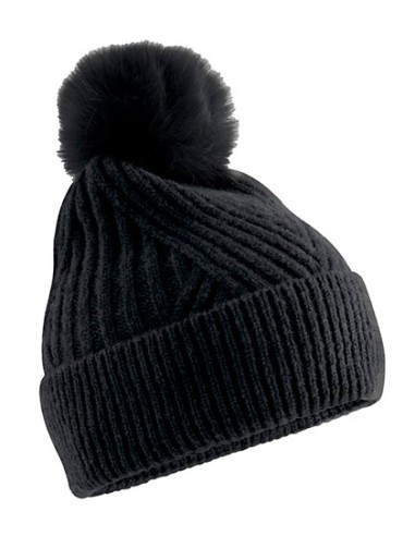 BEE-B529-Snow Luxe Beanie